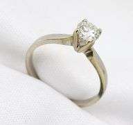 Traditional 14K WG 1/2 Ct. Diamond Solitaire
