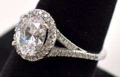 CZ Gem Ring in Sterling Silver