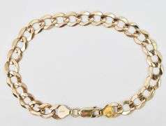 Intriguing 14K Yellow Gold Chain Bracelet- Intriguing 14K Yellow Gold Chain Bracelet
