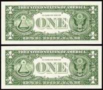 (2) Superb Crisp $1 Notes Scarce Matching Three Digit Numbers 00000299!