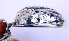 Unger Bros. Sterling Walnut Thimble Holder & Thimble