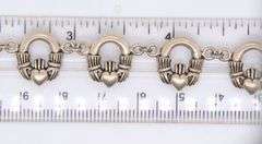 Lot of 2 vintage 925 sterling silver bracelets