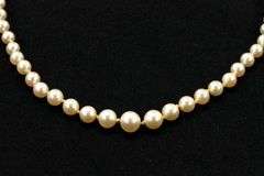 Graceful Japanese Pearl Necklace