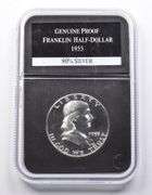 Genuine Proof 1955 Franklin Half Dollar