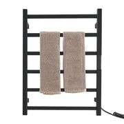 6-Bar Towel Warmer Rack Wall-Mounted Electric Heater