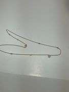 BRAND NEW 14K ROSE GOLD AND DIAMOND NECKLACE