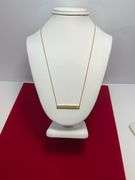 BRAND NEW 14K YELLOW GOLD AND DIAMOND NECKLACE