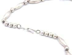 Vintage 925 sterling silver tear drop turquoise necklace