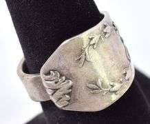 Sterling Silver Spoon Ring