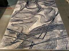 CONTEMPORARY ART DECO RUG 8x10