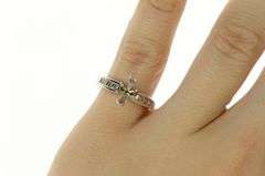 Platinum Marquise Diamond Engagement 8.5x4.5mm Setting Ring