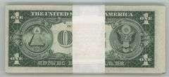 Fresh Half Pack of 50 Crisp Unc Series of 1935 $1 Silver Certificates