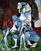 Pablo Picasso, Woman with Dog