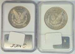 Stunning virtual Gem BU 1880-S & 1881-S Morgan Dollar. NGC MS64