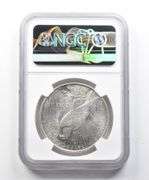 BU 1923-D Peace Silver Dollar NGC