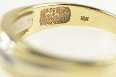 10K Yellow Gold Men's Vintage Classic Wedding Band Ring