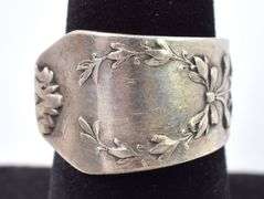 Sterling Silver Spoon Ring
