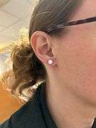 Certified 2.02CTW Diamond Stud Earrings