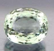 Collectors! 13.42ct unheated pale green Orthoclase