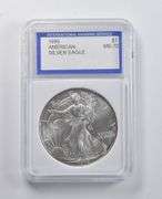 MS70 1996 American Silver Eagle IGS