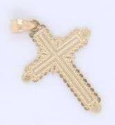 14kt Cross Crucifix pendant