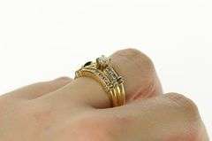 10K Yellow Gold 0.50 Ctw Classic Diamond Engagement Bridal Ring