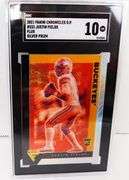Justin Fields 2021 Panini Rookie Football Card, Gem 10