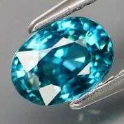 Awesome 1.38ct top luster blue Zircon