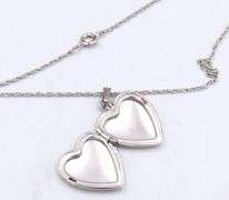 Group lot of 2 Vintage 925 sterling silver necklaces