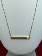 BRAND NEW 14K YELLOW GOLD AND DIAMOND NECKLACE