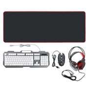 4-in-1 Gaming Set: Headset Keyboard Mouse Mouse Pad