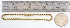 Classic 14K YG Rope Bracelet