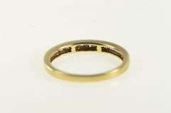 14K Yellow Gold Classic Diamond Wedding Band Ring