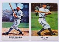 2 - 1963 Golden Press Hall of Fame Baseball Cards