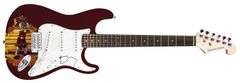 Kanye West Autographed Signed 1/1 Custom Graphics Guitar