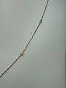 BRAND NEW 14K ROSE GOLD AND DIAMOND NECKLACE