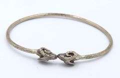 Group lot of 4 vintage 925 sterling silver bangles