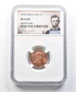 MS65 RD 1970-S Small Date Lincoln Memorial Cent NGC