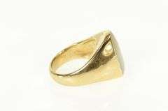 14K Yellow Gold Retro Ornate Natural Opal Statement Ring