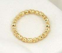 Pandora 14k YG Band of Hearts