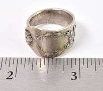 Sterling Silver Spoon Ring