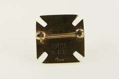 10K Yellow Gold East Tenn. State College of Nursing Pin/Brooch