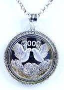 .999 Silver Millennium Pendant & Chain with COA