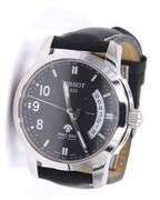 Tissot PRC 200 auto quartz 38mm black dial watch