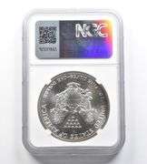 MS69 1989 American Silver Eagle NGC Peripheral Toning