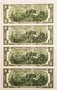 (4) Superb Crisp 2013 $2 Star Notes San Francisco-Consecutive!