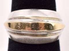 Sterling Silver Dome Ring