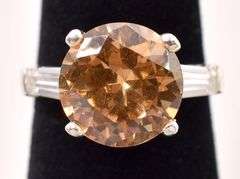 Sterling Silver White CZ Ring