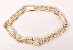 Charming 14K Yellow Gold Chain Bracelet