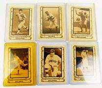 6 Baseball Legends Cards by Cramer Sports Promotions